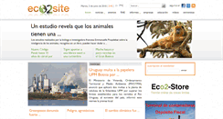 Desktop Screenshot of eco2site.com